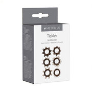 Me You Us Tickler Cock Ring Set 6 Pack
