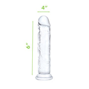 Me You Us Ultra Cock Jelly Dong 6 Inch