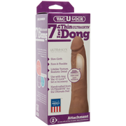 Doc Johnson Vac U Lock Ultraskyn Thin Dong