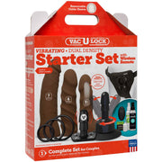 Doc Johnson Vac U Lock Vibrating Dual Density Starter Set