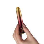 Rocks Off Debutante Bullet Vibrator Gold Red