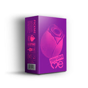 You Love Me Pick Me Rose Suction Vibrator Purple