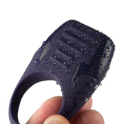 You Love Me Love Me Vibrator & Cock Ring Set Red Black