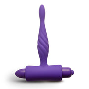 You Love Me Share Me Vibrator & Butt Plug Set Pink Purple