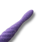 You Love Me Share Me Vibrator & Butt Plug Set Pink Purple