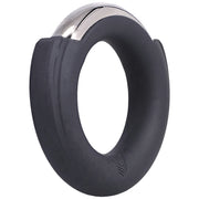 Fort Troff Pinch Zero Cock Ring Black Silver