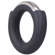 Fort Troff Pinch Zero Cock Ring Black Silver
