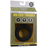 Fort Troff Rev Cock Throbber Vibrating Cock Ring 45mm Black