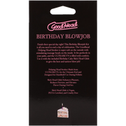 GoodHead Birthday Blowjob Kit