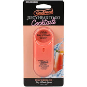 GoodHead Juicy Head Cocktails Dry Mouth Spray To-Go Peach Bellini