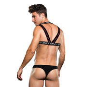 ENVY LOGO HARNESS - BLACK/WHITE -