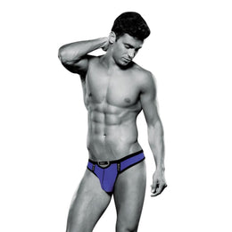 ENVY BAD BOY THONG - PURPLE -