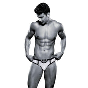 ENVY BAD BOY THONG - WHITE -