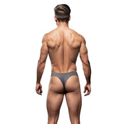 Envy Sexy Slinky Thong-Grey-M/L