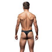 Envy Sexy Slinky Thong-Black-L/Xl