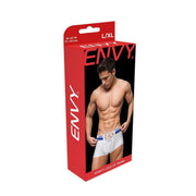Envy Sporty Lace Up Trunk White LXL