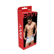 Envy Sporty Lace Up Trunk White ML