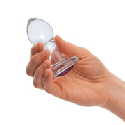 Glas 3.5inch Bling Bling Glass Butt Plug