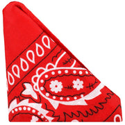 Rock Solid The Code Silicone Cock Ring with Bandana Red Black