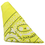 Rock Solid The Code Silicone Cock Ring with Bandana Yellow Black