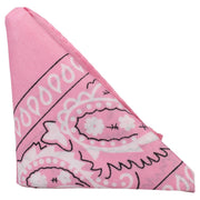 Rock Solid The Code Silicone Cock Ring with Bandana Light Pink Black