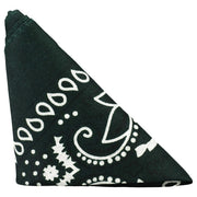 Rock Solid The Code Silicone Cock Ring with Bandana Hunter Green Black