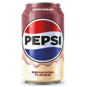 Pepsi Max Cream Soad 330ml Can