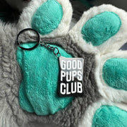Good Pups Club Black Keyring
