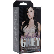 Signature Strokers Sasha Grey Ultraskyn Vibrating Deep Throat Sucker