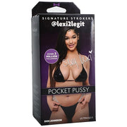 Doc Johnson Signature Strokers Girls Of Social Media lexi2legit Ultraskyn Pocket Pussy