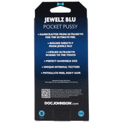 Doc Johnson Signature Strokers Jewelz Blu ULTRASKYN Pocket Pussy