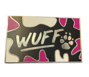 Wuff Asexual Pin