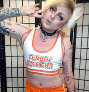 Femboy Hooters Sport Crop