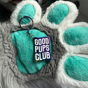 Good Pups Club Anodised Keyring