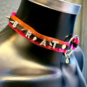 Pink Brat Collar