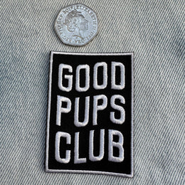 Good Pups Club Patch