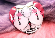 Knot Slut Pin Badge