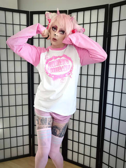 Submissive & Breedable Pink Long Sleeve T-shirt