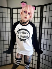 Submissive & Breedable Black Long Sleeve T-shirt
