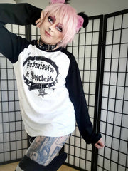 Submissive & Breedable Black Long Sleeve T-shirt