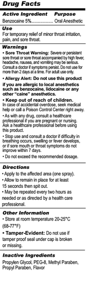 Master Series Frozen Deep Throat Desensitizing Spray