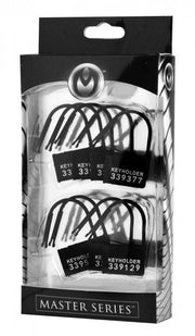Master Series Keyholder 10 Pack Numbered Plastic Chastity Locks