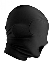 Master Series Disguise Open Mouth Hood With Padded Blindfold