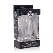 Master Series Gape Glory Hollow Anal Plug Large