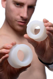 Master Series Stretch Master 2 Piece Training Silicone Ass Grommet Set