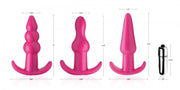 Frisky Thrill Trio Anal Plug Set