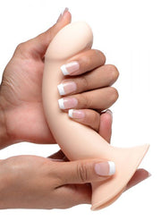 Squeezable Phallic Dildo - Light