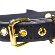 Master Series Golden Kitty Cat Bell Collar /Gold