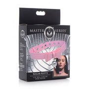 Master Series Sugar Kitty Cat Bell Collar Pink Silver