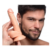 Pop Peckers Dildo With Balls Light 6.5 Inch